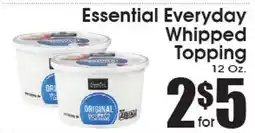 Supremo Foods Inc Essential Everyday Whipped Topping offer