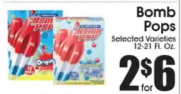 Supremo Foods Inc Bomb Pops offer