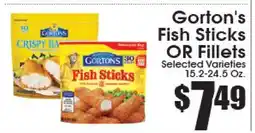 Supremo Foods Inc Gorton's Fish Sticks OR Fillets offer