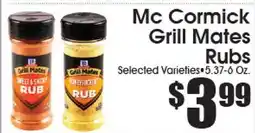 Supremo Foods Inc McCormick Grill Mates Rubs offer