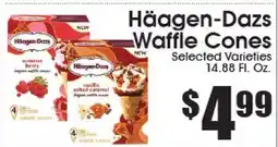 Supremo Foods Inc Häagen-Dazs Waffle Cones offer