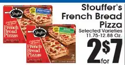 Supremo Foods Inc Stouffer's French Bread Pizza offer