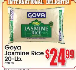 Supremo Foods Inc Goya Jasmine Rice offer