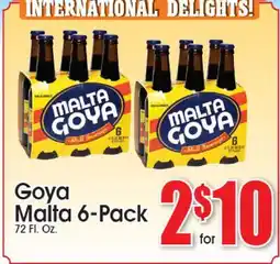 Supremo Foods Inc Goya Malta 6-Pack offer