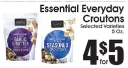 Supremo Foods Inc Essential Everyday Croutons offer
