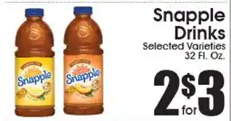Supremo Foods Inc Snapple Drinks offer