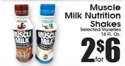 Supremo Foods Inc Muscle Milk Nutrition Shakes offer