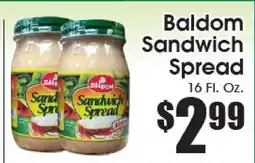 Supremo Foods Inc Baldom Sandwich Spread offer