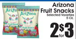 Supremo Foods Inc Arizona Fruit Snacks offer