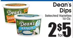 Supremo Foods Inc Dean's Dips offer