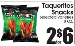 Supremo Foods Inc Taqueritos Snacks offer