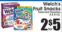 Supremo Foods Inc Welch's Fruit Snacks offer