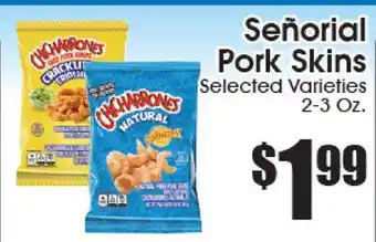 Supremo Foods Inc Señorial Pork Skins offer