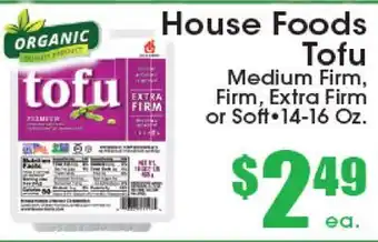 Supremo Foods Inc House Foods Tofu offer