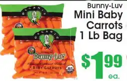 Supremo Foods Inc Bunny-Luv Mini Baby Carrots offer