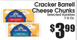 Supremo Foods Inc Cracker Barrel Cheese Chunks offer