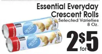 Supremo Foods Inc Essential Everyday Crescent Rolls offer