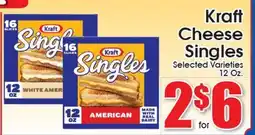 Supremo Foods Inc Kraft Cheese Singles offer