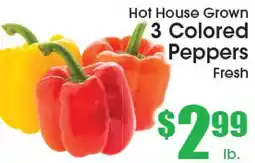 Supremo Foods Inc Hot House Grown 3 Colored Peppers offer