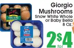 Supremo Foods Inc Giorgio Mushrooms offer