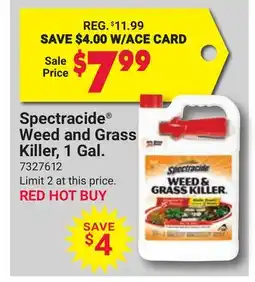 Ace Hardware Spectracide Weed and Grass Killer, 1 Gal offer