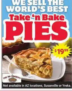 Ace Hardware WE SEL THE WORLD'S BEST Take 'n Bake PIES offer