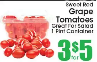 Supremo Foods Inc Sweet Red Grape Tomatoes offer