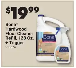 Ace Hardware Bona Hardwood Floor Cleaner Refill, 128 Oz. + Trigger offer