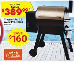 Ace Hardware Traeger Pro 22 Wood Pellet Grill offer