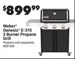 Ace Hardware Weber Genesis E-315 3 Burner Propane Grill offer