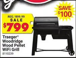 Ace Hardware Traeger Woodridge Wood Pellet WiFi Grill offer
