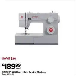 Michaels SINGER 4411 Heavy-Duty Sewing Machine offer
