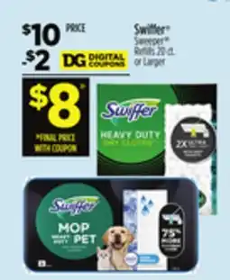 Dollar General Swiffer Sweeper Refills offer