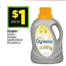 Dollar General Dynamo Laundry Detergent Sunshine Vetiver offer