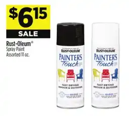 Dollar General Rust-Oleum Spray Paint offer