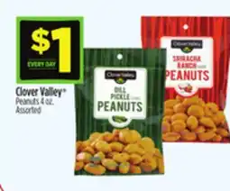 Dollar General Clover Valley Peanuts offer