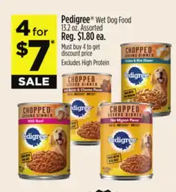 Dollar General Pedigree Wet Dog Food offer