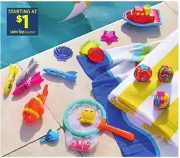Dollar General Swim Toys offer