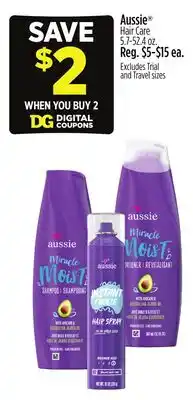 Dollar General Aussie Hair Care offer