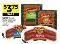 Dollar General Eckrich Smoked Sausage Links or Rope offer
