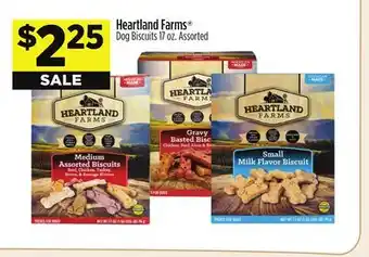 Dollar General Heartland Farms Dog Biscuits offer