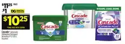 Dollar General Cascade Automatic Dishwasher Detergent ActionPacs offer