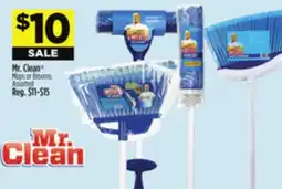Dollar General Mr. Clean Mops or Brooms offer