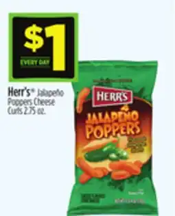 Dollar General Herr's Jalapeño Poppers Cheese Curls offer