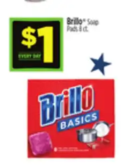 Dollar General Brillo Soap Pads offer