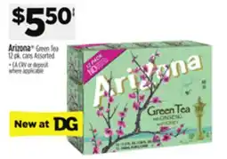 Dollar General Arizona Green Tea offer