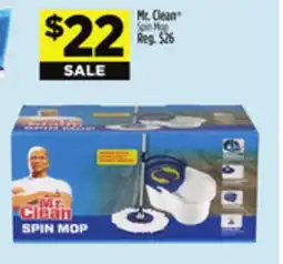 Dollar General Mr. Clean Spin Mop offer