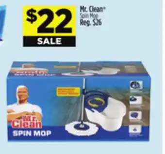 Dollar General Mr. Clean Spin Mop offer