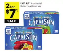 Dollar General Capri Sun offer