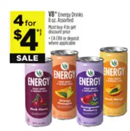 Dollar General V8 Energy Drinks offer